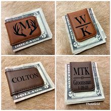 Load image into Gallery viewer, Custom engraved money clip
