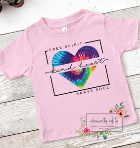 Free spirit tie dye  (kids)