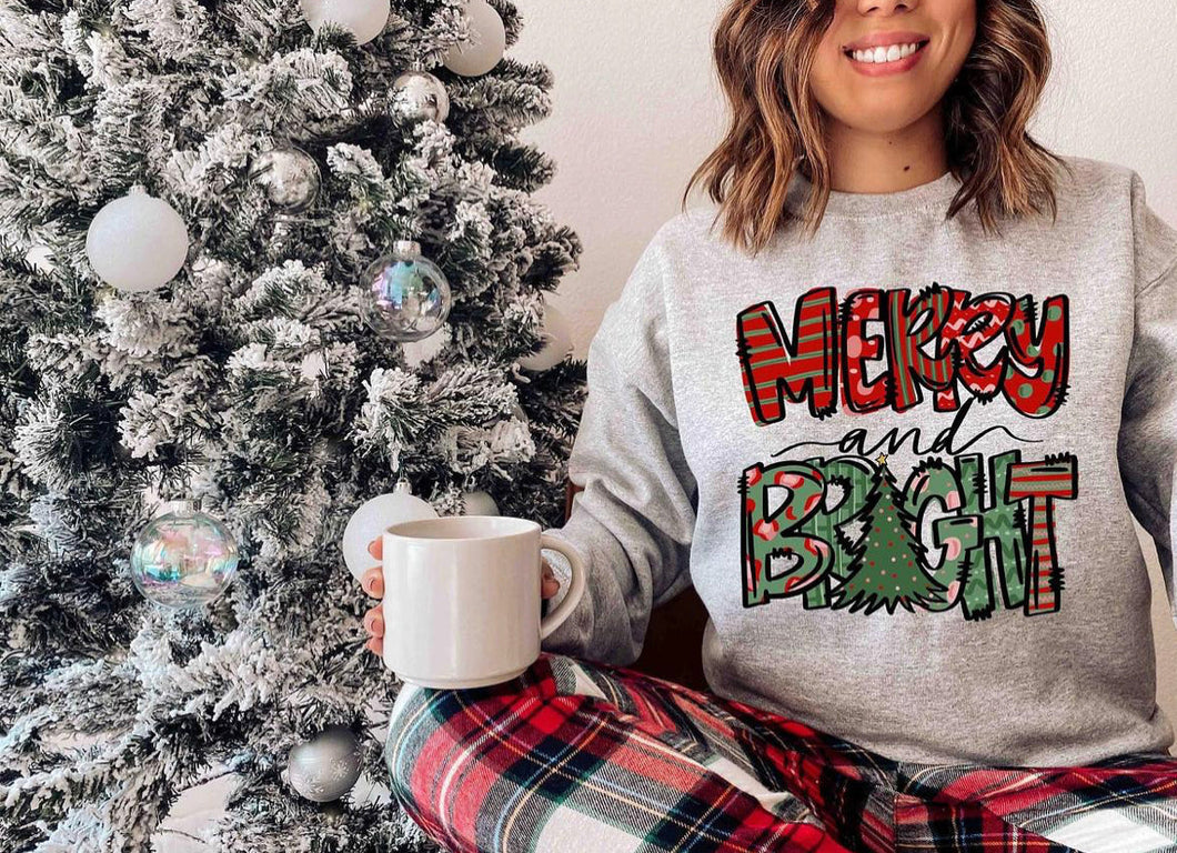Merry & Bright sweatshirt (order)