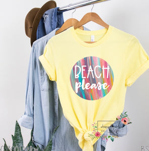 Beach please