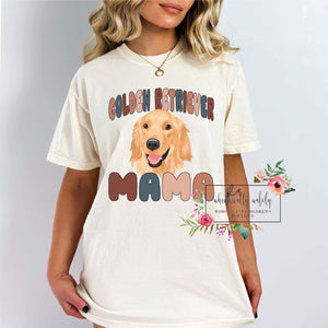 Customizable Dog Mama Tee