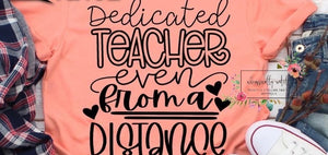 Dedicated teacher