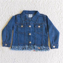 Load image into Gallery viewer, Custom embroidered jean jacket
