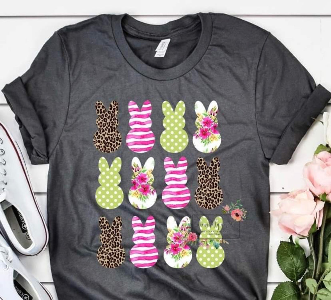 Mixed Print Bunnies