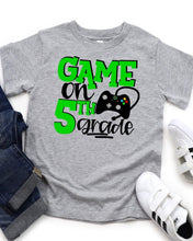 Load image into Gallery viewer, Game on back to school tee
