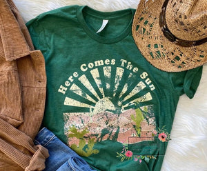 Here comes the sun-pink vintage version