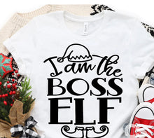 Load image into Gallery viewer, Christmas elf tee sale
