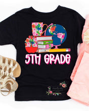 Load image into Gallery viewer, Custom Grade Floral Tee
