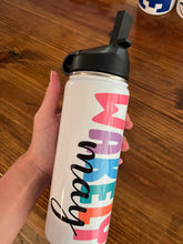Load image into Gallery viewer, Custom name water bottle
