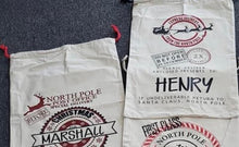 Load image into Gallery viewer, Custom Santa sacks (closing 10/21)
