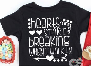 Hearts start breaking