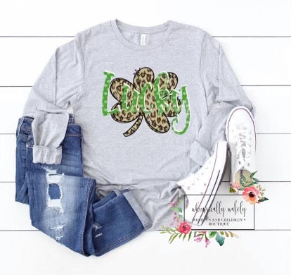 Leopard lucky clover