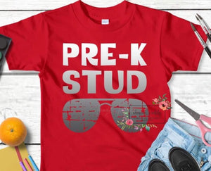 Back to school STUD shirts