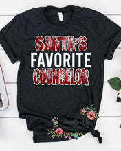 Load image into Gallery viewer, “Santa’s favorite” occupation tee
