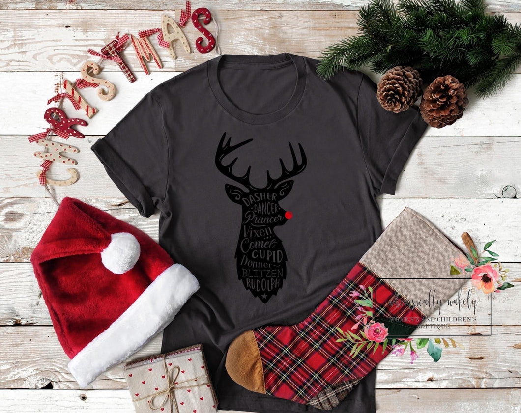Reindeer tee