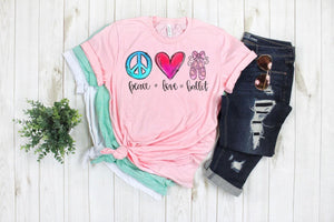 Peace love tees