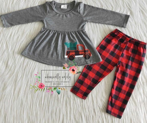Plaid truck sets