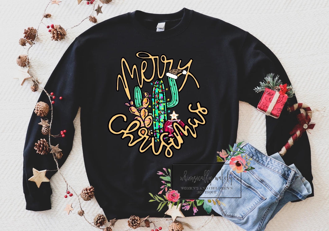 Merry Christmas cactus