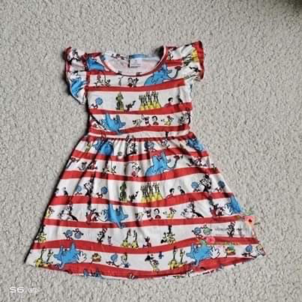 Striped Dr. Seuss Dress