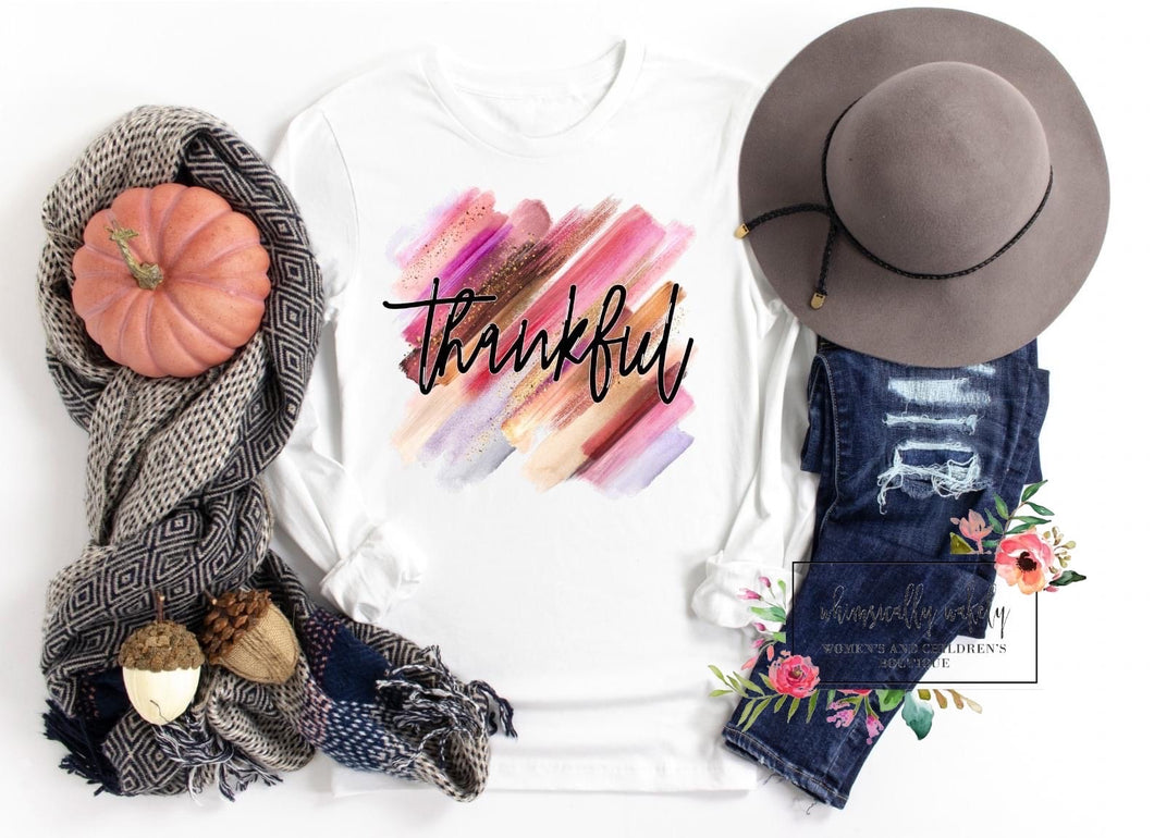 Thankful pink swash
