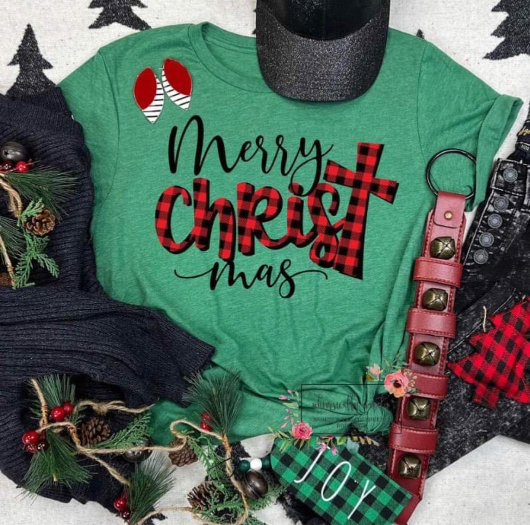 Plaid merry ChristMas
