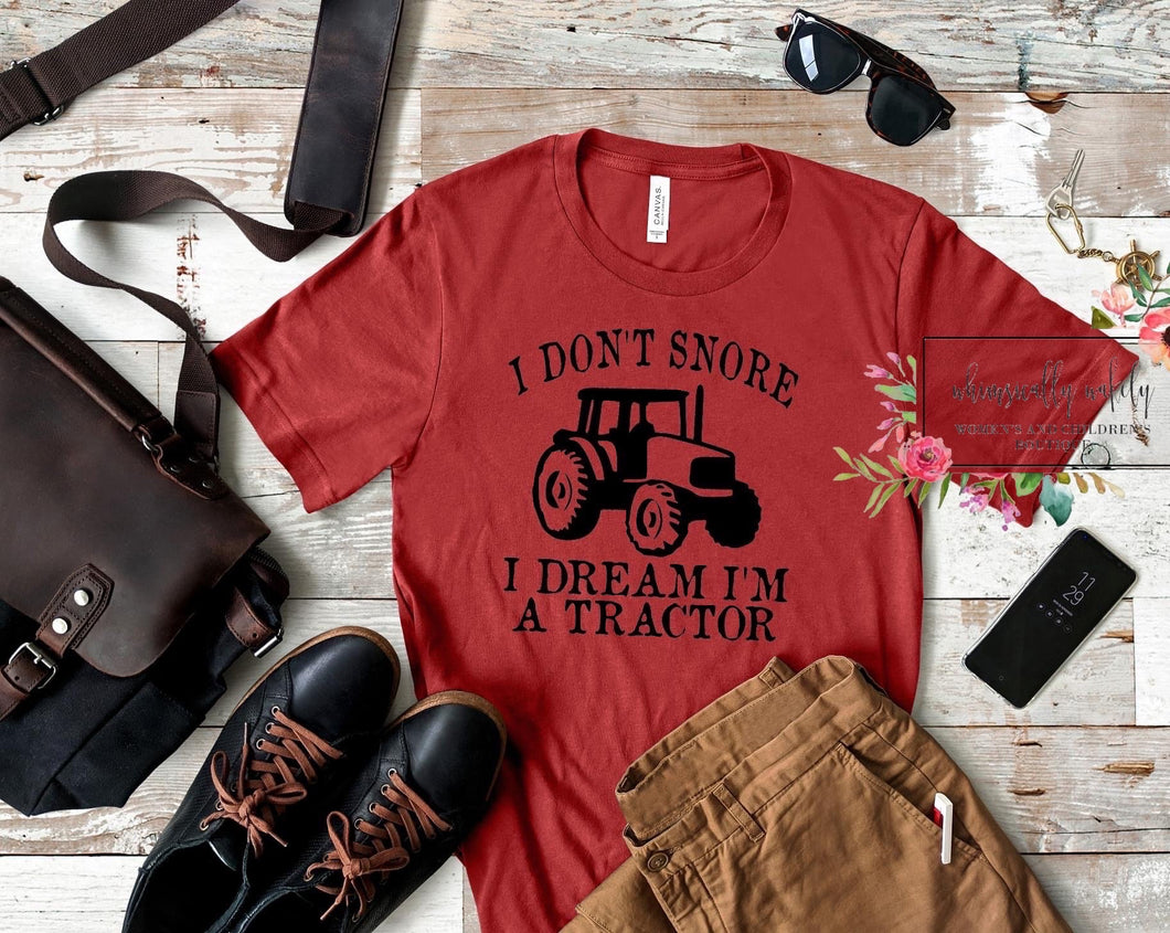 I don’t snore