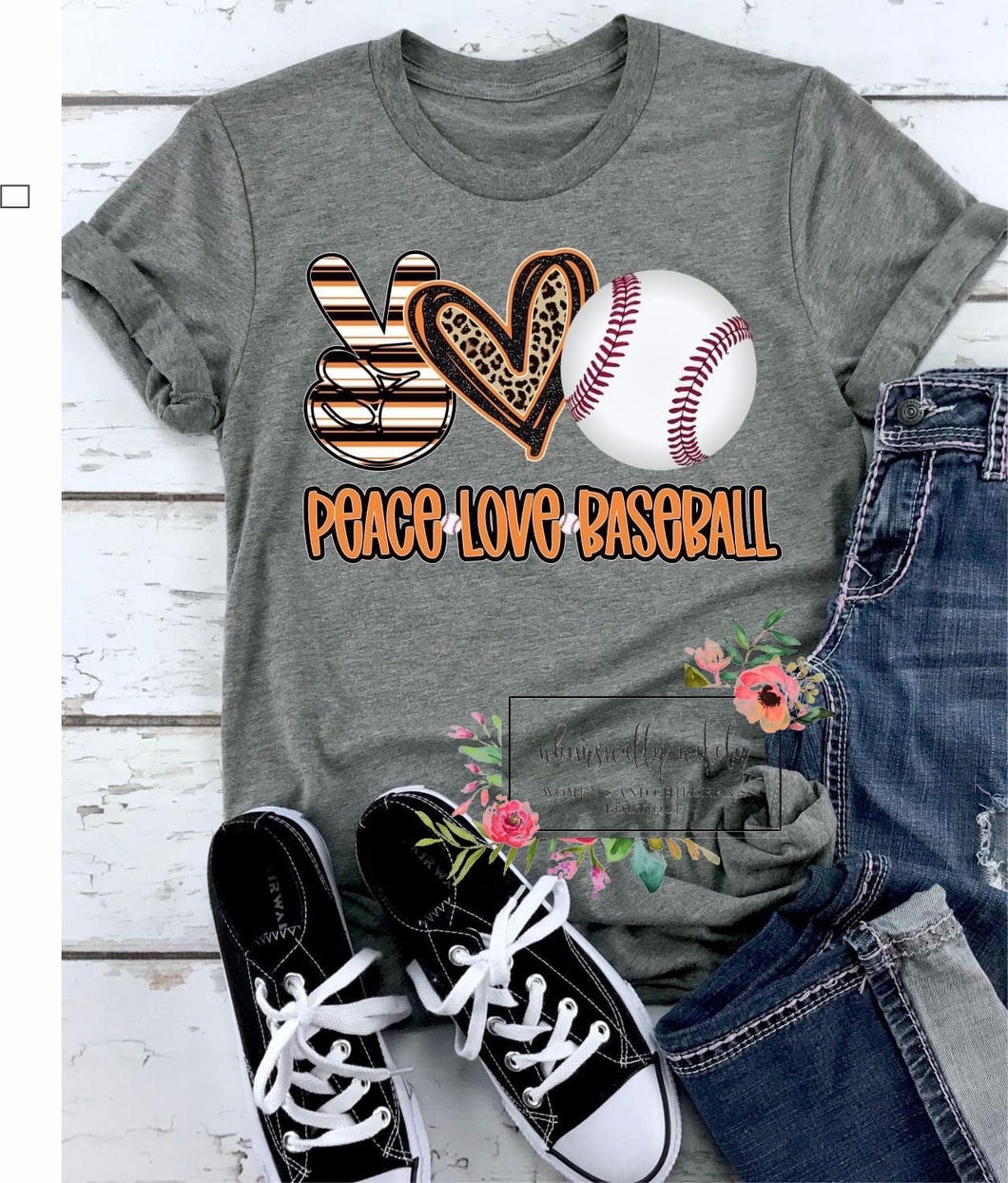 Peace love baseball
