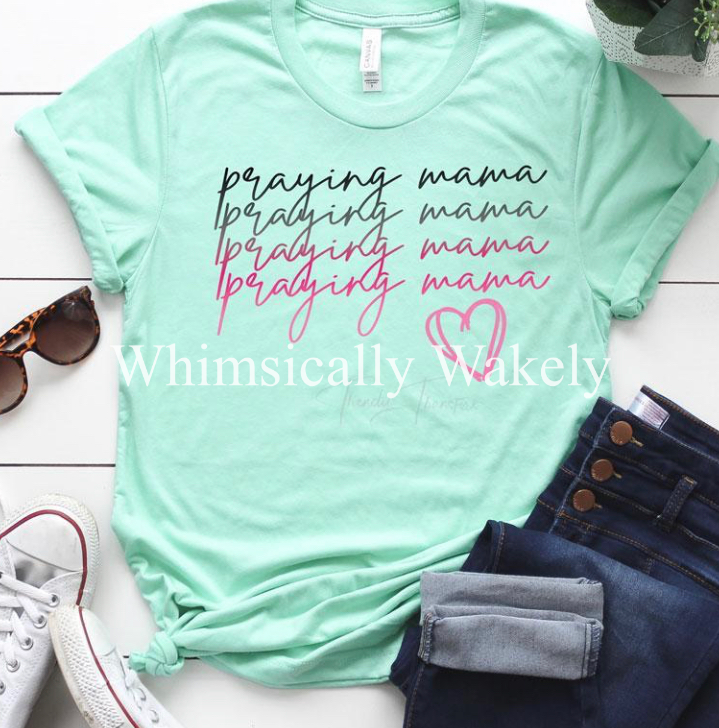 Praying momma