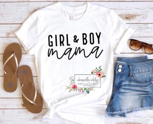 Girl and Boy Mama