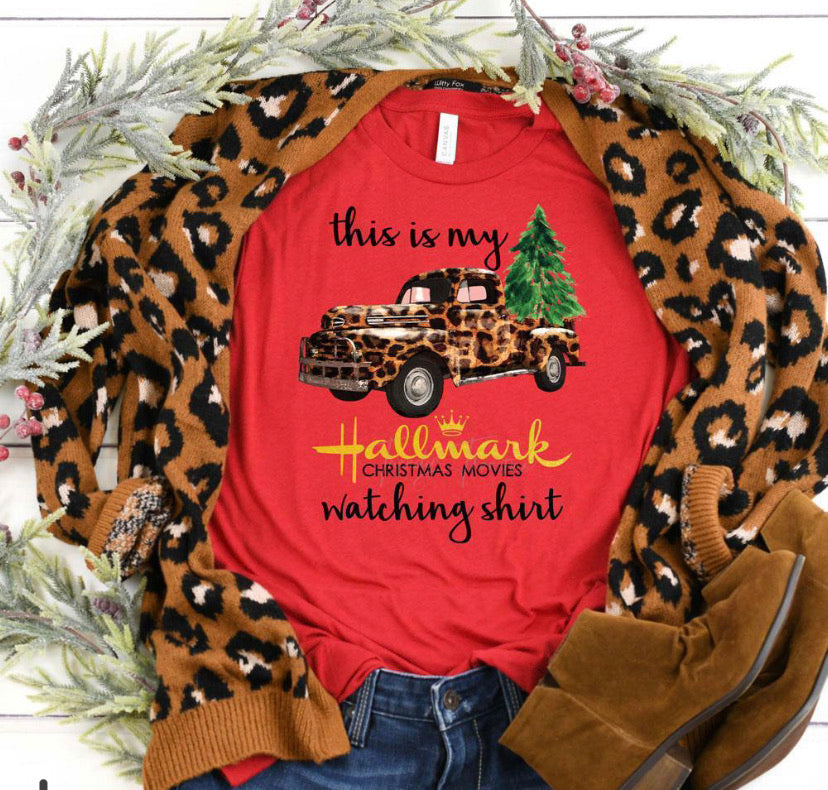 This is my Hallmark movie watching shirt