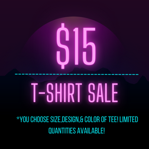 $15 Tee Sale