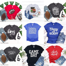 Load image into Gallery viewer, Football tee sale
