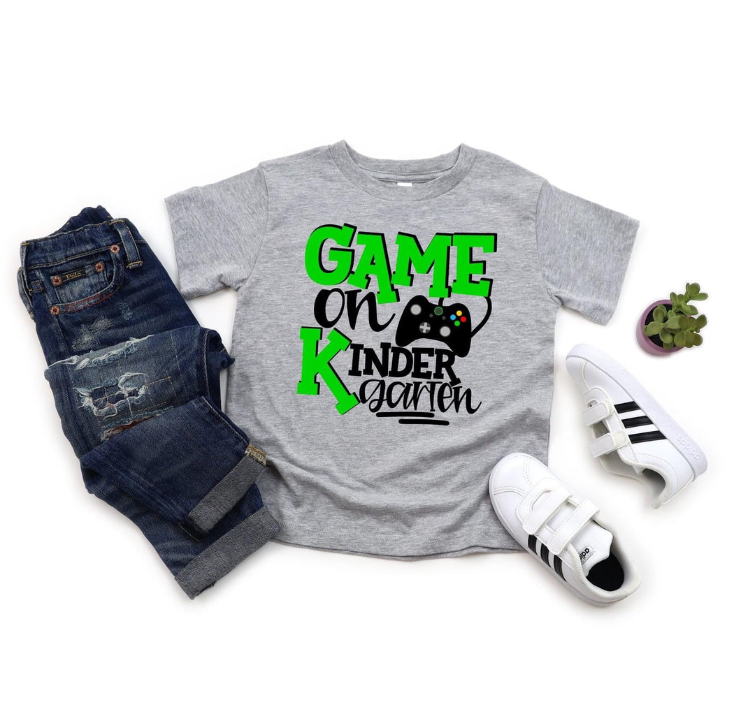 Game on back to school tee