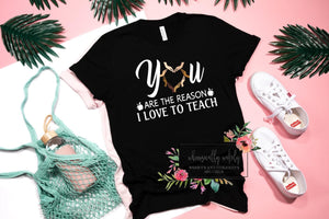 You are the reason I love to teach
