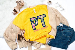 Physical therapy tees