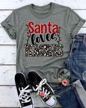 Load image into Gallery viewer, Santa loves teachers
