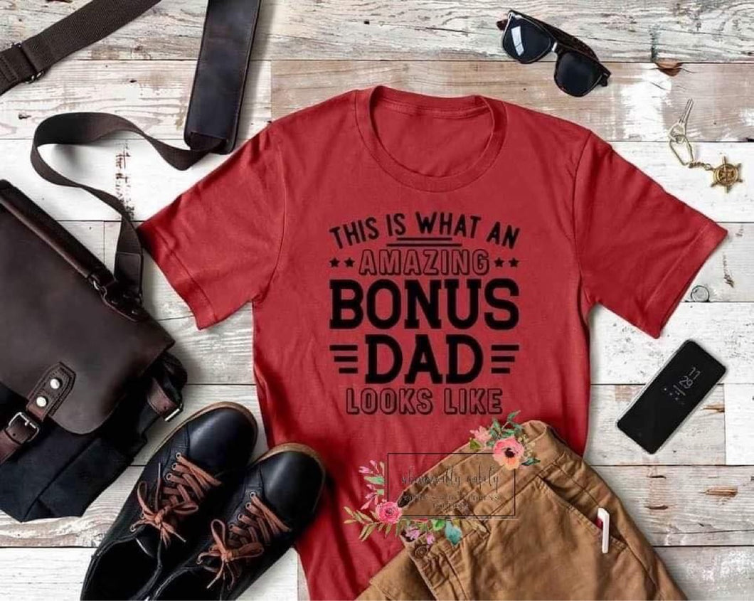 This is what an amazing bonus dad looks like