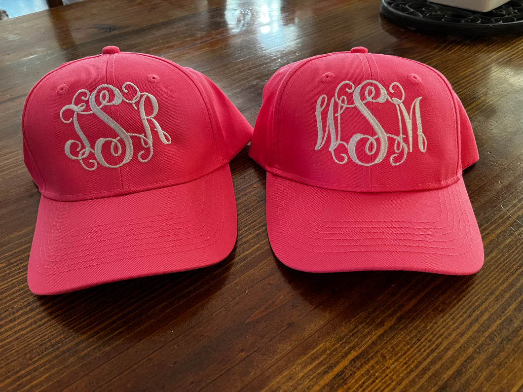 Youth girl hat (monogrammed)