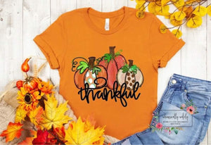 Thankful Polka Dot Pumpkins