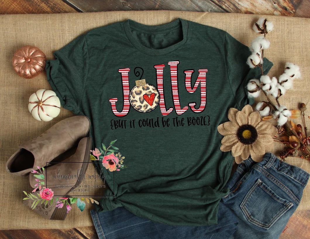 Jolly but it could be the booze