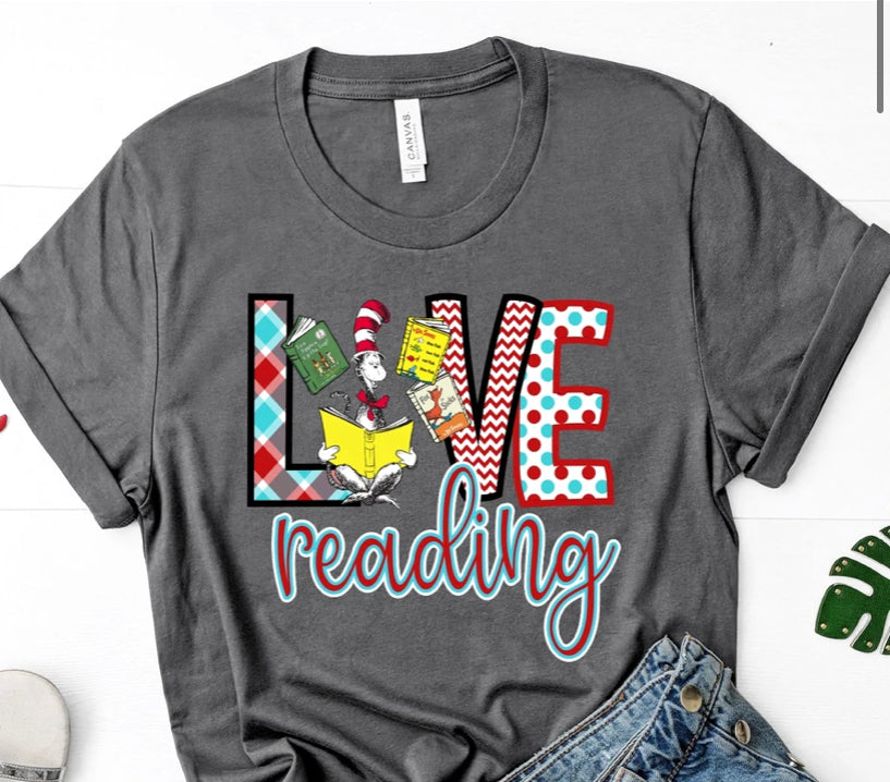 LOVE reading mixed print  (Dr. Seuss)