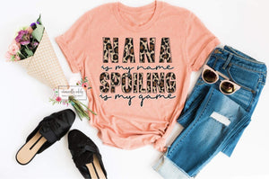 Customizable spoiling is my game tee