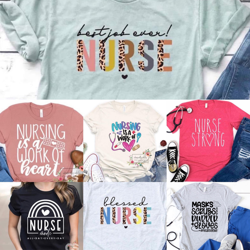 Nurse Tee Sale
