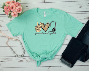 Peace love tees