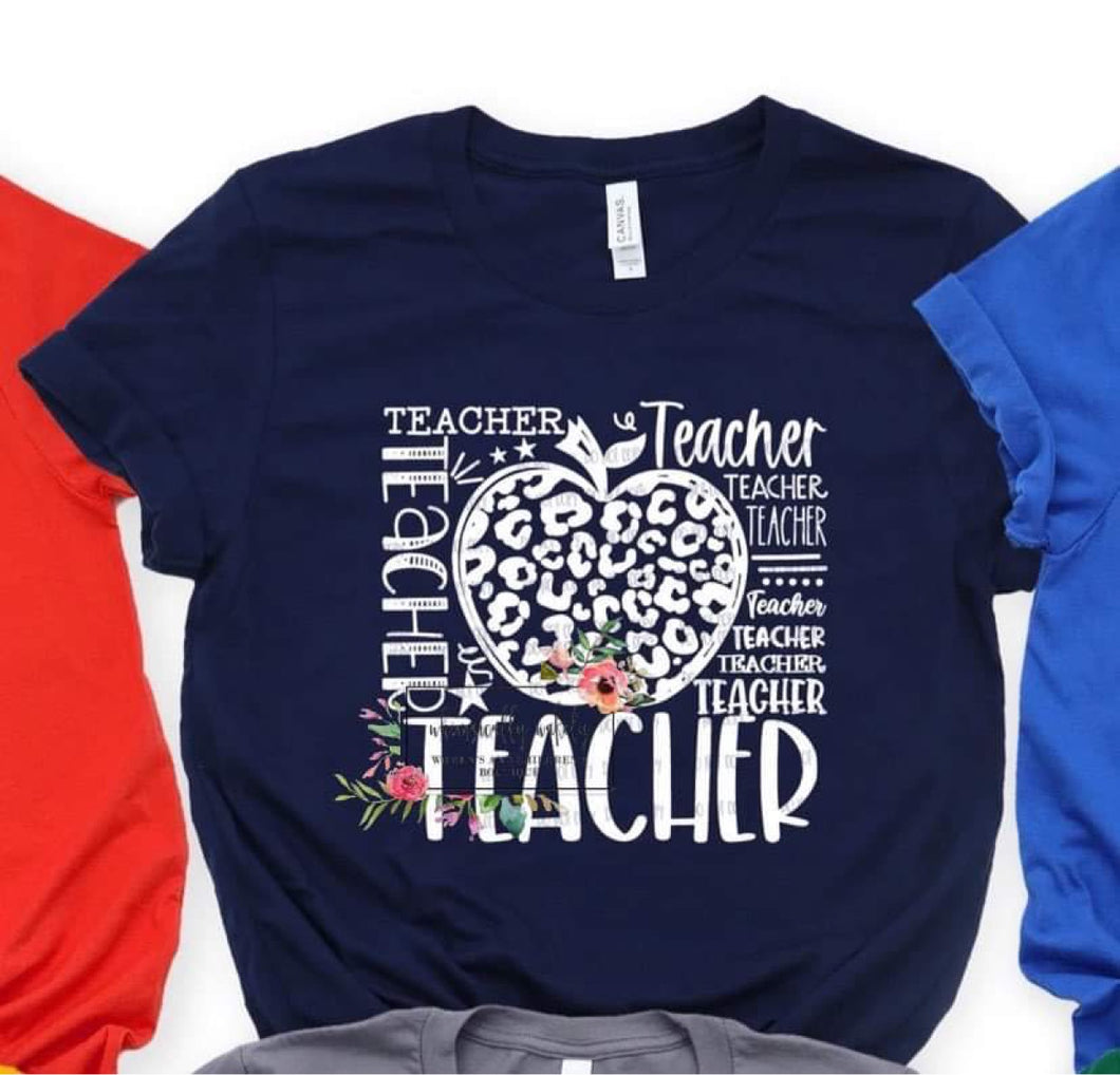 Teacher (leopard apple)
