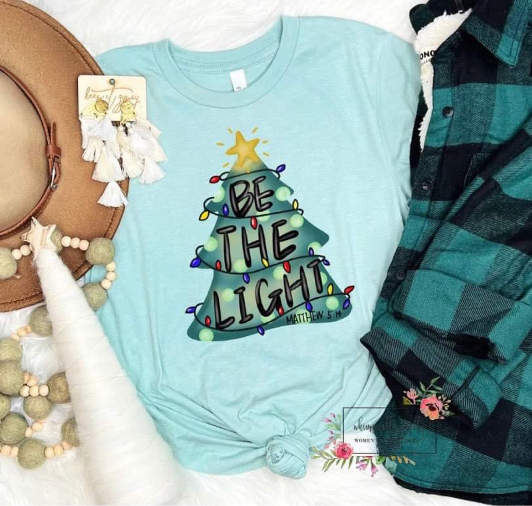 Be The Light Christmas Tree