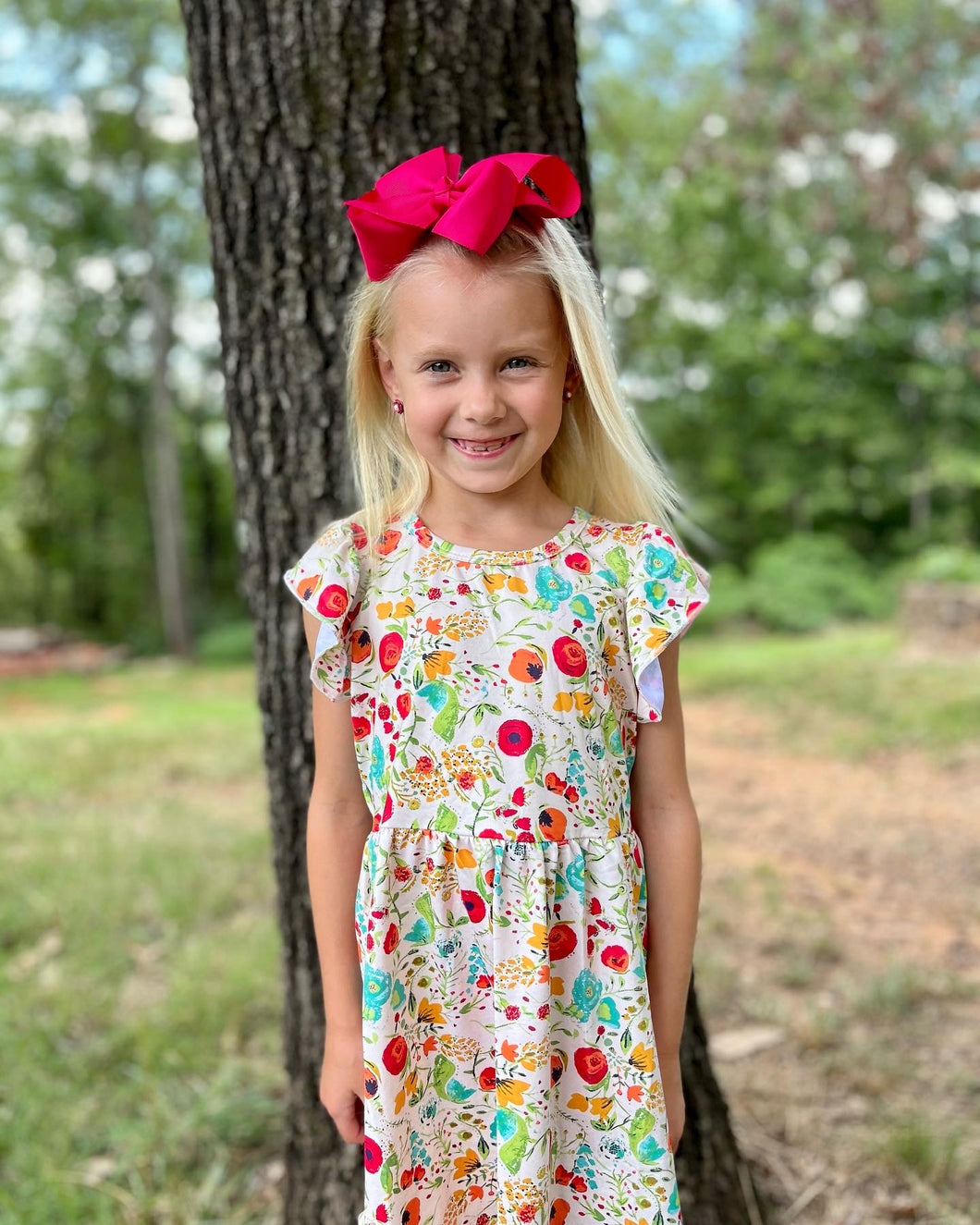 Floral flutter