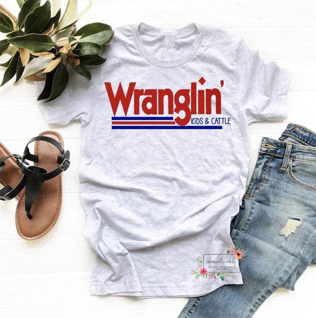 Wranglin’ kids and cattle