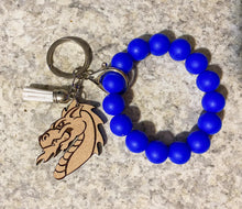 Load image into Gallery viewer, School mascot keyring bracelet
