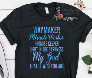 Waymaker blue